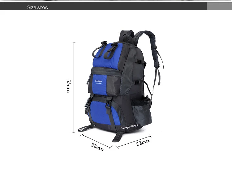 50л водонепроницаемый нейлоновый рюкзак для путешествий, рюкзак, спортивная сумка, рюкзак для альпинизма, кемпинга, походов, походов, рюкзак Mochila