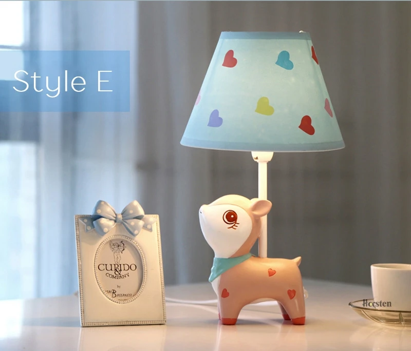 Creative Cute Deer LED Table Lamp Home Decoration Dimmable Mini Desk Table Light Bedroom Bedside Lamp For Baby Kids Room Birthday Gift (5)