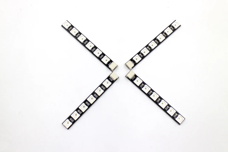 

1Set=4PCS FPV Racing Quadcopter Night Flying Light Programmable Aircraft Arm Lights 37*6mm Mini LED Light for RC Drone Parts