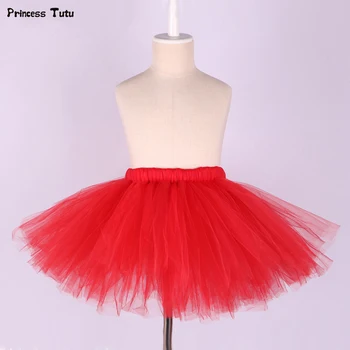 

Baby Girls Tutu Skirt Fluffy Children Kids Pettiskirt Tulle Mini Skirt Girl Princess Ballet Tutu Girls Party Dance Skirts 1-8Y