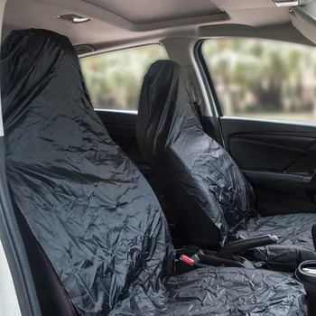 

2 Pcs Automobiles Seat Covers Waterproof Nylon Auto Seat Cover Protectio Car Van Front Seat Cover Protector Car Styling 3 Colors