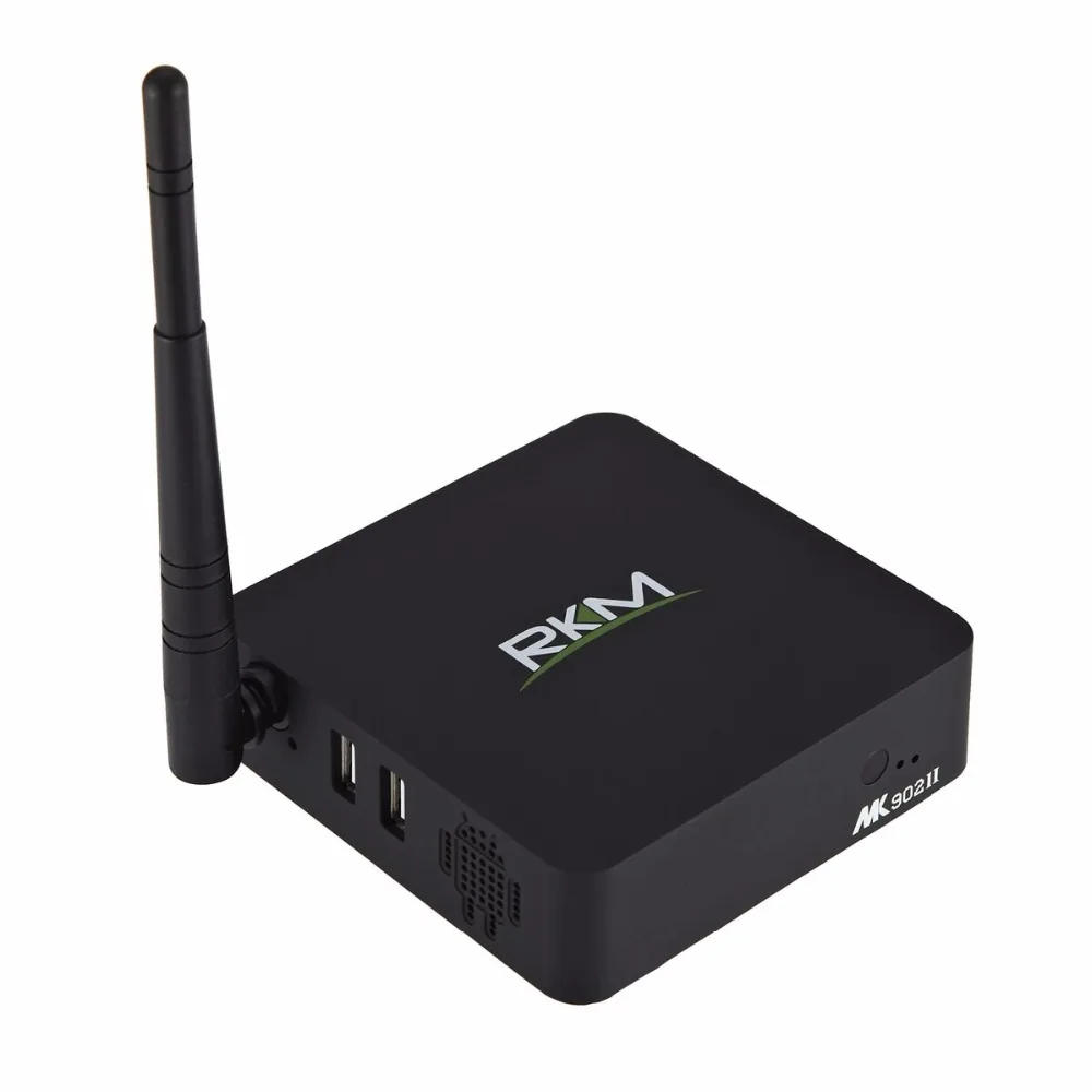 

RKM MK902II RK3288 Quad Core Cortex A17 Android4.4 TV BOX 2G RAM, 16G ROM,2.4G/5G WIFI, Gigabit LAN, 4K, H.265, [MK902II/8G]