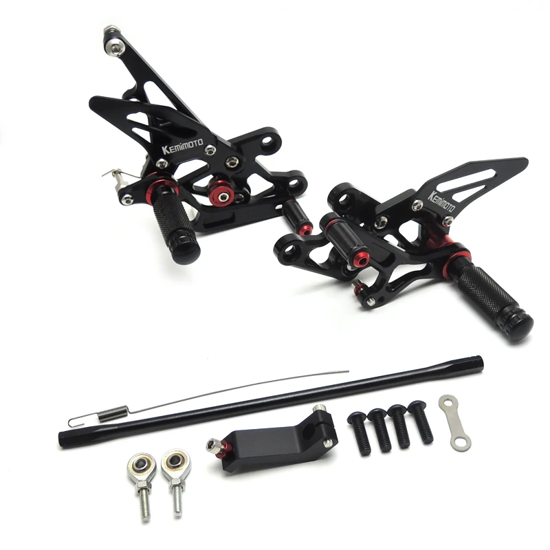 Motorcycle FZ1 FZ8 Adjustable Rearset Rear Set Foot rests Foot pegs For Yamaha FZ1 2006-2014 and FZ8 2010 2011 2012 2013 New Motorcycle FZ1 FZ8 Adjustable Rearset Rear Set Foot rests Foot pegs For Yamaha FZ1 2006-2014 and FZ8 2010 2011 2012 2013 New