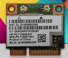 Новая беспроводная Wi-Fi-карта SSEA Bluetooth 2,4 для HP Broadcom BCM943228HMB Half MINI PCI-E 718451G/5Ghz 802.11b/G/N SPS-001