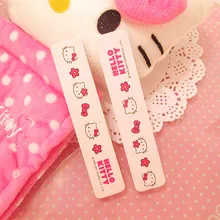 hello kitty nail files nail art Art Tips tool lovely Buffer Buffing Slim professional high quality make up Manicure tool sanding
