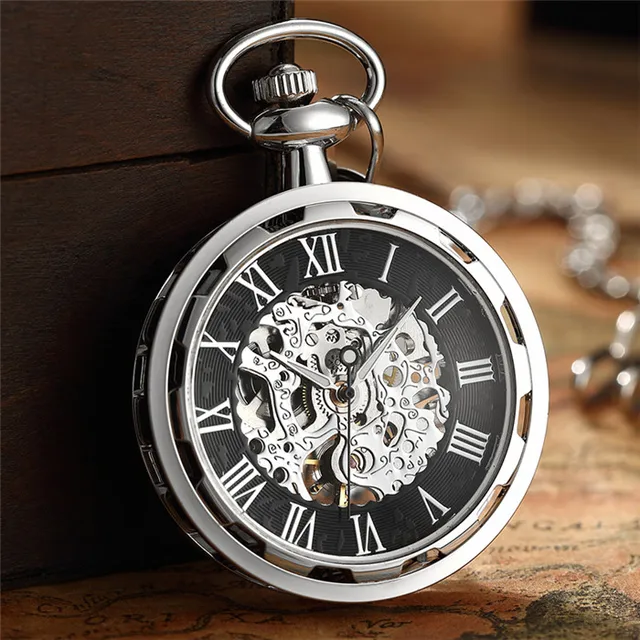 Buy Luxury Pocket Watch Roman Numerals Dial Mechanical