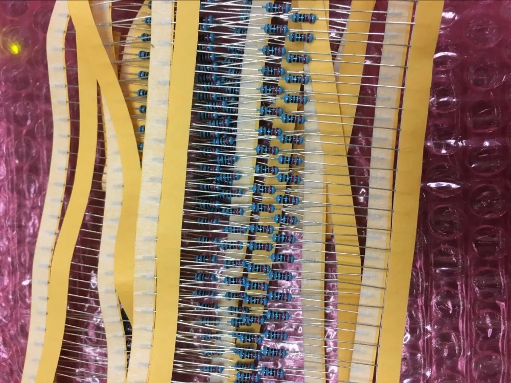 100PCS 1/4W 220R 1/4 Watt 220ohm 220 OHM 0.25W Resistors | Электроника