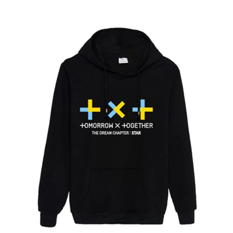  2019 Txt Concert The Dream Chapter Star Album Hoodies Harajuku TOMORROW X TOGETHER Hooded new Pullo