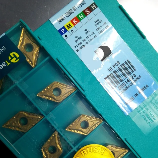 Taegutec DNMG150608MT TT5100 CNC tungsten carbide inserts turning tools