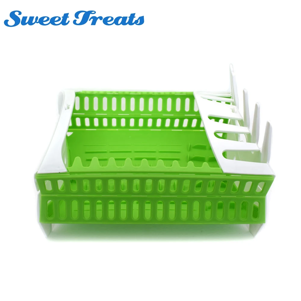 

Foldable Drain Bowl Rack Kitchen Organizer Dish Drainer Rack Storage Tableware Draining Board Dish Rack with Tray Kitchen Shelf
