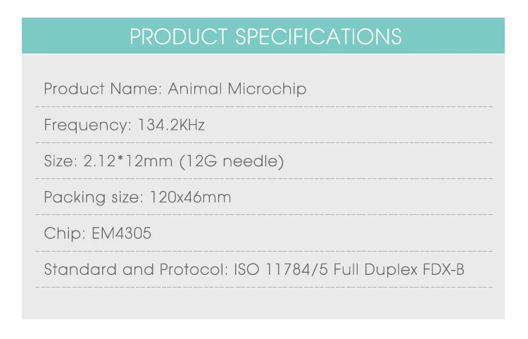 ISO11785/84 FDX-B Pet microchip шприц метка радиочастотной идентификации для животных pet id инжектор низкая частота животных аппликатор с мини-чип