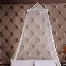 Universal Elegant Round Lace Insect Bed Canopy Netting Curtain Dome Polyester Bedding Mosquito Net Home Furniture