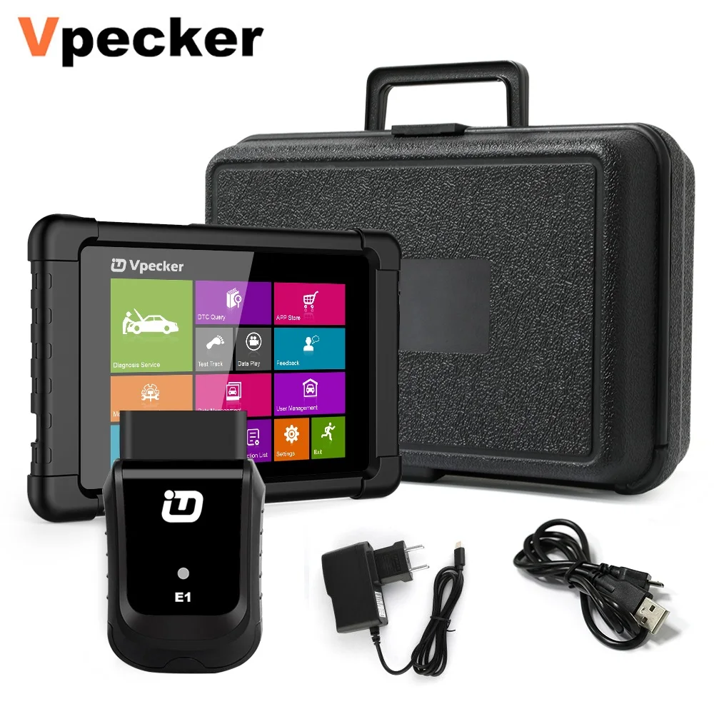 

Vpecker E1 OBD2 Car Scanner WiFi Professional Diagnostic Tool Full Systems ODB2 ABS Airbag EPB Oil Light Reset Scan OBD
