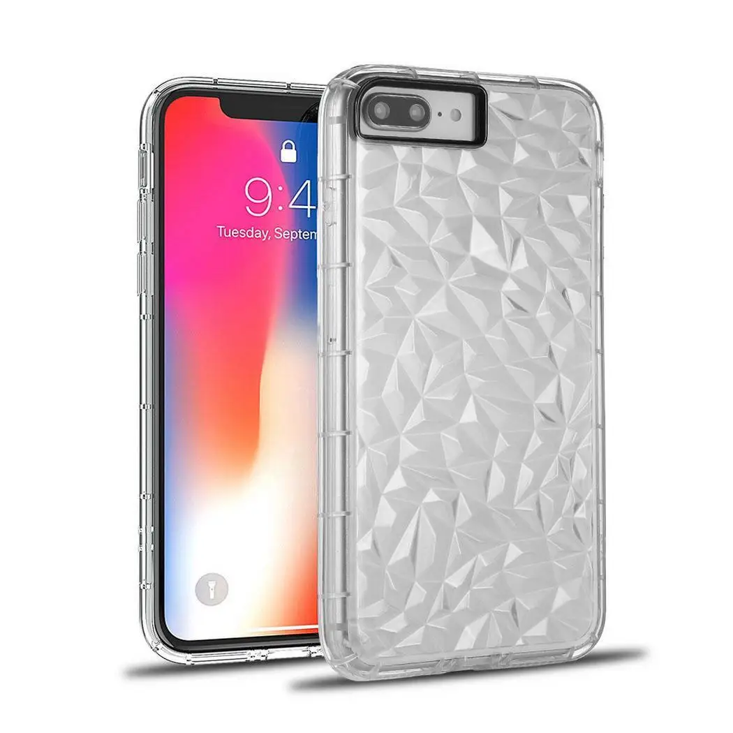 Geometric Pattern Anti-fall Super Thin Soft Cover Dust Resistant Case for iPhone and | Мобильные телефоны и аксессуары