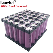 8-30PCS 18650 Batteries 3.7V Li ion 3300mAh 30A 18650VTC7 INR18650 battery with fixed bracket 18650 Holder and Splicing Bracket