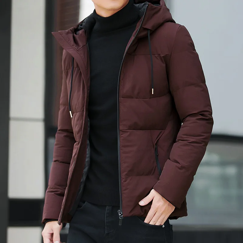 2018 Fashion Winter Jacket Men's Warm Coat Jacket mens Parkas Jackets Men's coat Zipper Stand collar jacket men Size 4XL 2018 Fashion Winter Jacket Men's Warm Coat Jacket mens Parkas Jackets Men's coat Zipper Stand collar jacket men Size 4XL