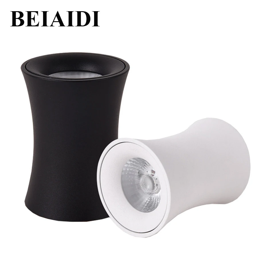 BEIAIDI Modern 10W 15W Surface Mounted Led Downlight Background Foyer Ceiling Spotlight Shop Store Exhibition Lamp | Лампы и освещение