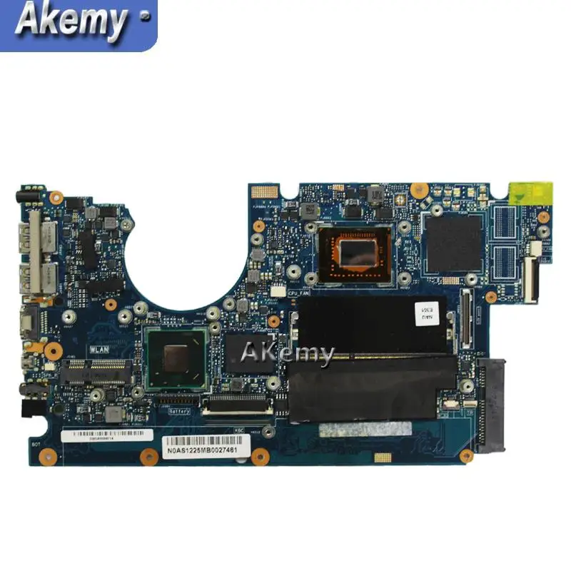  Akemy UX32A Motherboard For ASUS UX32V UX32VD UX32A Laptop motherboard UX32A Mainboard I7-3537U 2GB