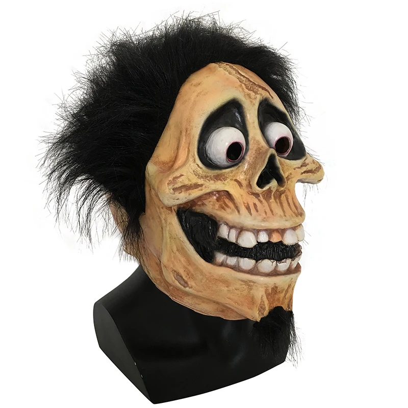 Фильм дьявол Коко Гектор дедушка Косплей вечерние страшная маска на Хеллоуин череп из латекса Маска шлем на всю голову мяч реквизит костюм
