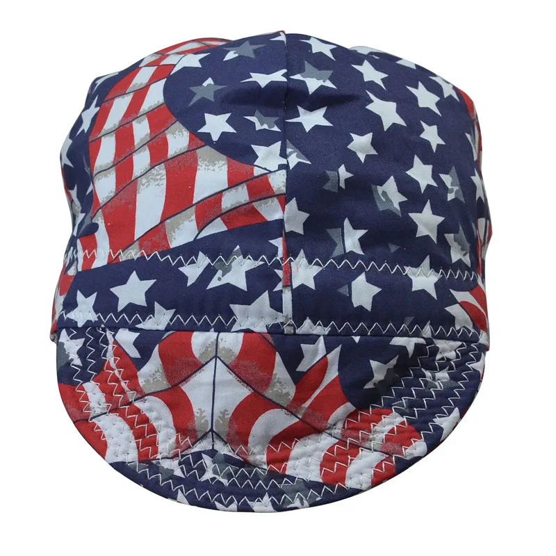 Моющийся модный стиль защитный сварочный шлем хлопок поглощение пота сварочная Крышка шляпа капюшон для защиты сварщиков - Цвет: 1piece AP-6624 XL