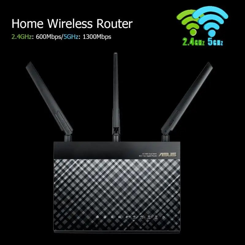 ASUS RT-AC68U роутер 2,4/5G двухдиапазонный AiMesh Wi-Fi маршрутизатор AC1900 1900 Мбит/с aideliance Сетевая безопасность по тренду