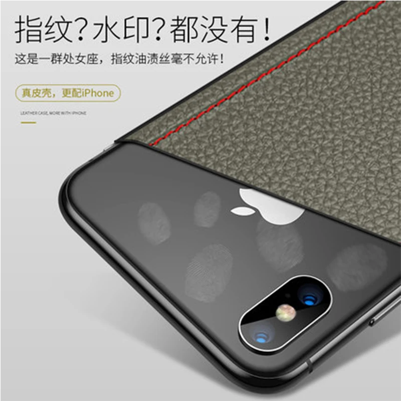 Чехол ручной работы для iPhone XS MAX чехол телефона из натуральной кожи с мягкой
