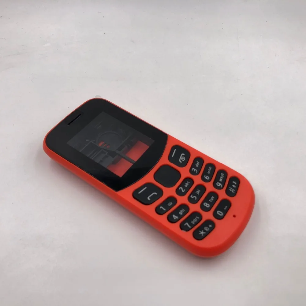RTBESTOYZ для Nokia 130 2017 Новый Полный Мобильный телефон Корпус чехол с английская