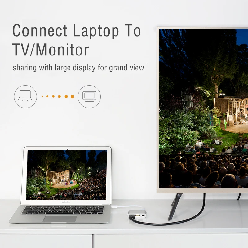 Skup Dane żaba HDMI adapter typu c dla przełącznik do nintendo centrum USB C na HDMI Mini stacja dokująca HD transferu dla MacBook Xiaomi laptop telefon
