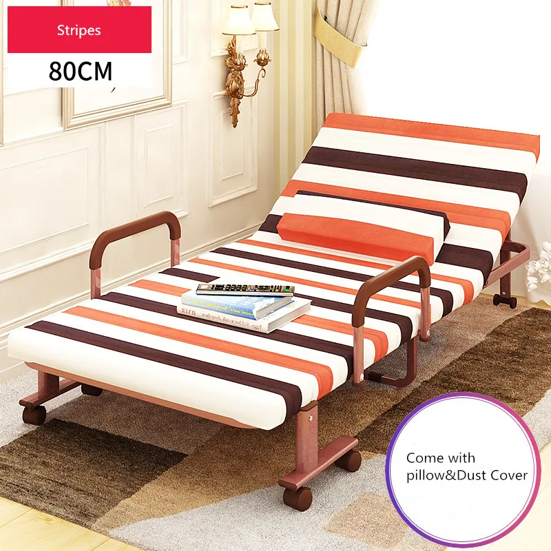 80cm Wide Folding Bed with Mattress Bedroom Furniture Rollaway Guest Bed for Adults and Kids Portable Metal Folding Bed Single 80cm Wide Folding Bed with Mattress Bedroom Furniture Rollaway Guest Bed for Adults and Kids Portable Metal Folding Bed Single