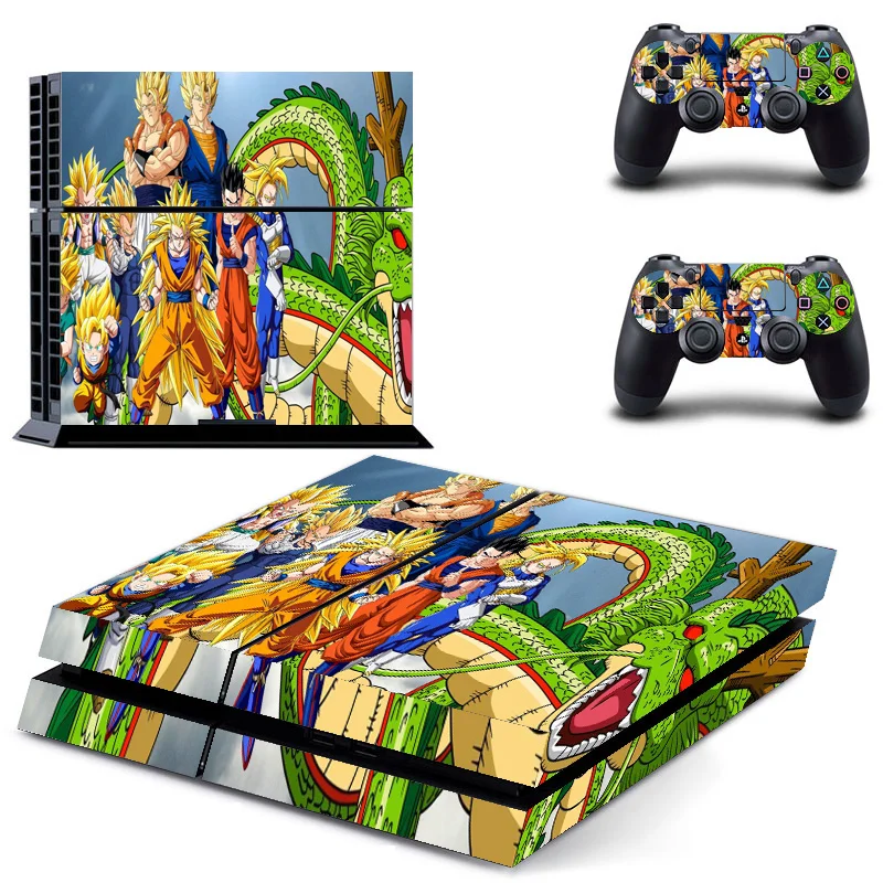 Dragon Ball Vinyl Skin Sticker Cover For Sony PS4 Console ...