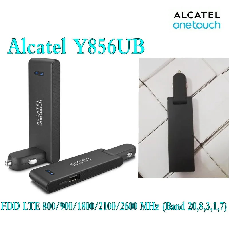 Открыл alcatel one touch Y856 y856V 4G автомобиля wi fi маршрутизатор 4G cpe ключ 4G МИФИ Карманный pke8278 l800o y855 w800 e8372