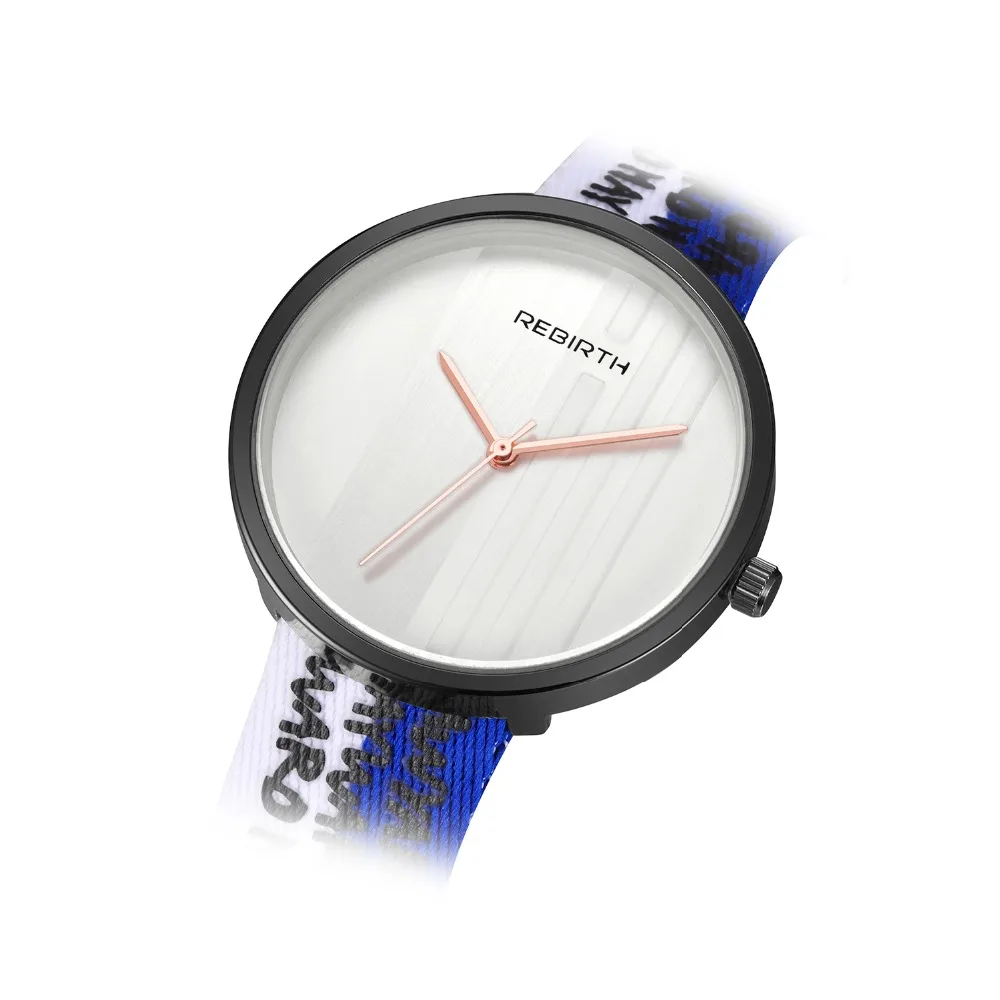 

Fashion REBIRTH Quartz Leather Women Watches Casual Brand Luxury Female Clock Wrist Watch Lady Waterproof relogio feminino