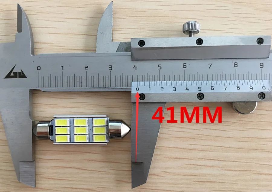 10 шт. 41 мм C5W C10W супер яркий 5630 5730 9SMD Автомобильный светодиодный фестон светильник Canbus без ошибок Внутренняя купольная лампа белый лед синий