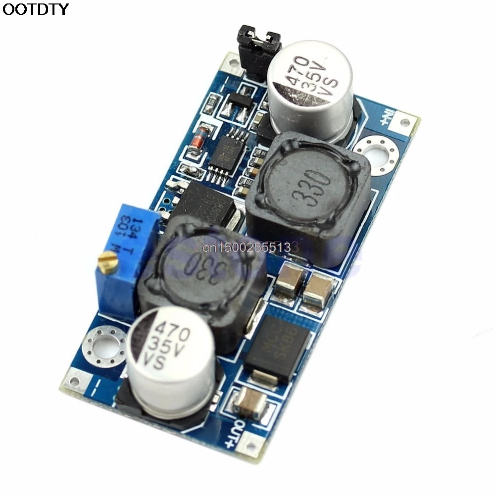 

New 3-15V To 0.5-30V Auto DC-DC Solar Converter Regulator Boost Buck Module 25W