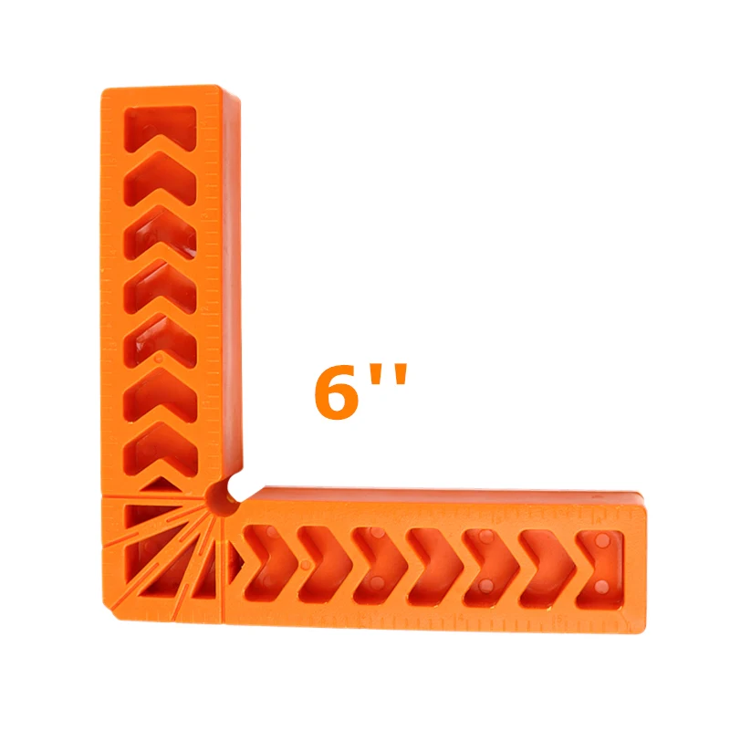 3 ''/4''/6 ''квадратная угловая линейка транспортир 90 градусов позиционирование прямоугольный маркировочный прибор для Деревообработка столярных изделий инструменты - Цвет: 6 Inch