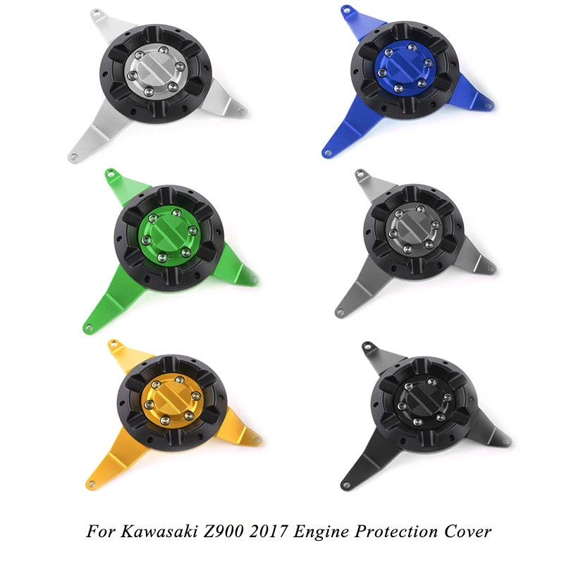 

for Kawasaki Z900 2017 Motorcycle Engine Protection Cover Aluminum alloy Non-destructive installation Modified Z900 System