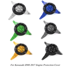 for Kawasaki Z900 2017 Motorcycle Engine Protection Cover Aluminum alloy Non-destructive installation Modified Z900 System non destructive testing ndt technique