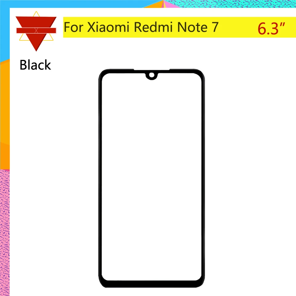 

10pcs\lot Original TouchScreen 6.3" For Xiaomi Redmi Note 7 Touch Screen Sensor LCD Display Digitizer Front Outer Glass