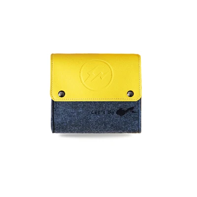 Чехол для nintendo Switch NS Console Joy Con, чехол для хранения, чехол, чехол, сумка для переноски, сумка из искусственной кожи - Цвет: Pro Yellow-Dark Grey