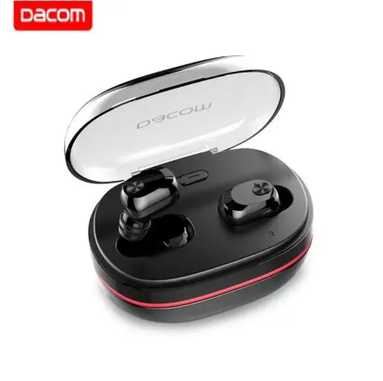 DACOM K6H TWS Bluetooth наушники True Беспроводные с зарядным чехлом мини невидимый наушник