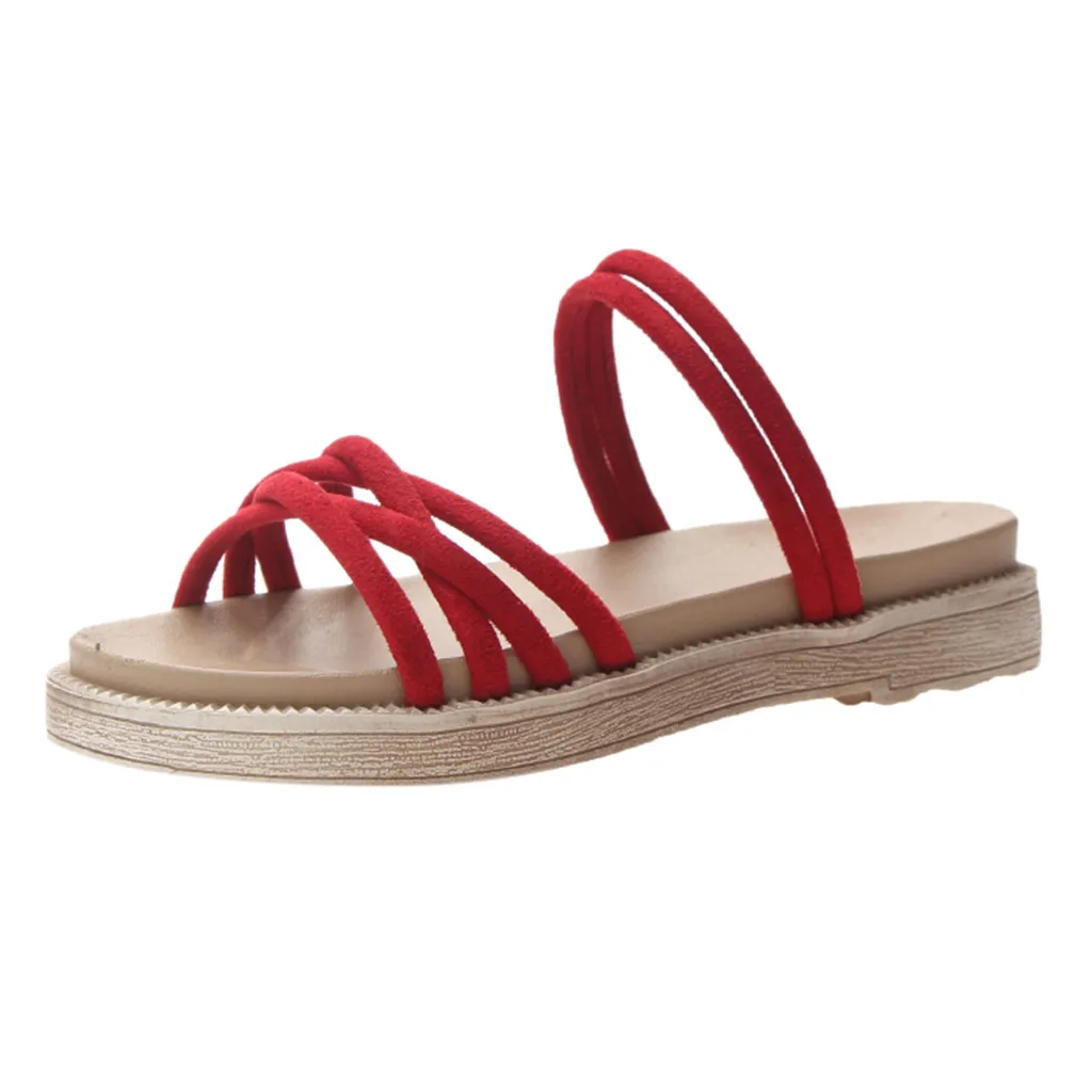 

SAGACE Summer Women Slides Fashion Women Sandals 2019 for Ladies Fashion Solid Causal Shoes Sandals 2019