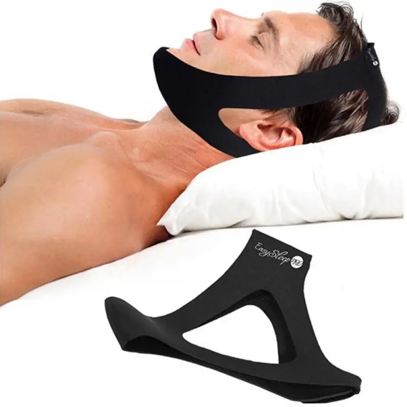 Anti Snore Chin Strap Sleep Aid Straps Snores Stopper Jaw Solution