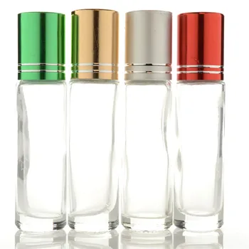

12pcs 10ml Portable Mini Aluminum Refillable Perfume Bottle With Spray Empty Cosmetic Containers for Traveler Color Random