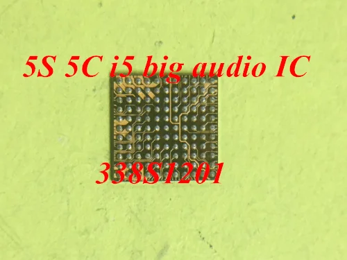

3pcs-25pcs audio codec ic U21 for iphone 5 5S 5C big audio IC 338s1201