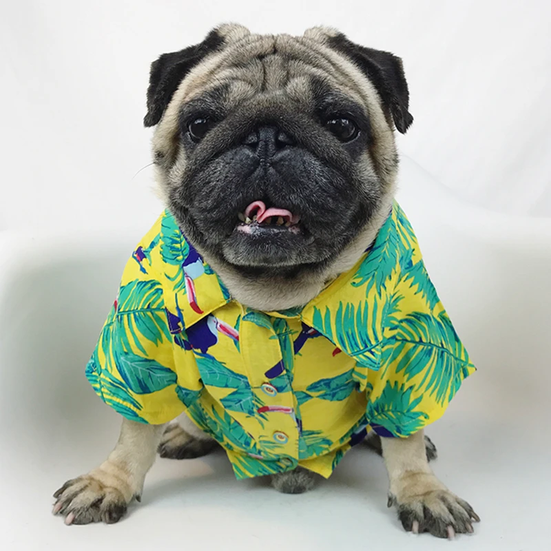 [Магазин MPK] гавайская рубашка для собак, рубашка для тропических собак, летний костюм для собак
