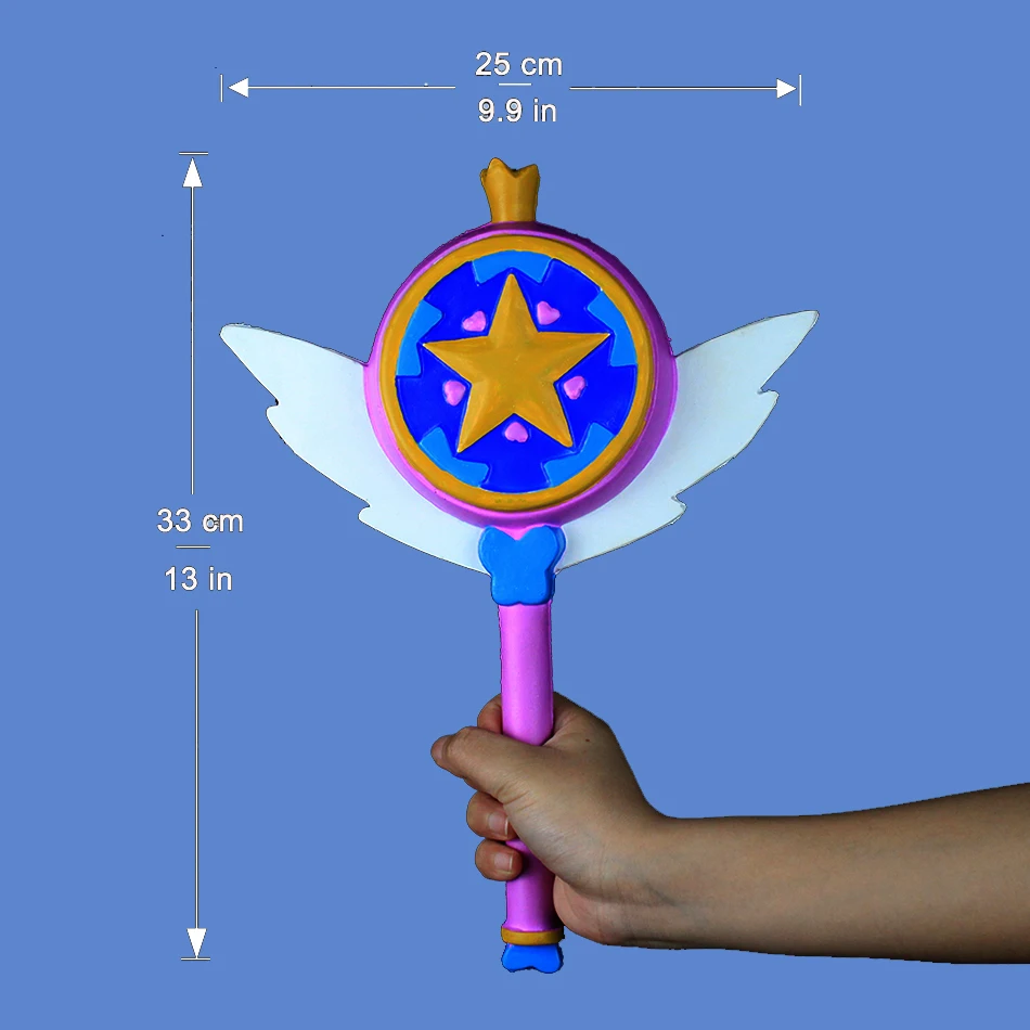 Girls Star Butterfly Wand - Accessory for TV Star vs The Forces of Evil Star Butterfly Cosplay, Carnival, Christmas, and New Year Party Gifts image 6