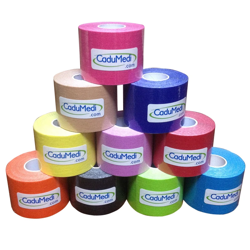 Prix pour 5 cm x 5 m kinésiologie Kinesio Tape patch Muscle rouleau coton élastique adhésif sport Physio bande Bandage microtraumatismes soutien Prix pour 5 cm x 5 m kinésiologie Kinesio Tape patch Muscle rouleau coton élastique adhésif sport Physio bande Bandage microtraumatismes soutien