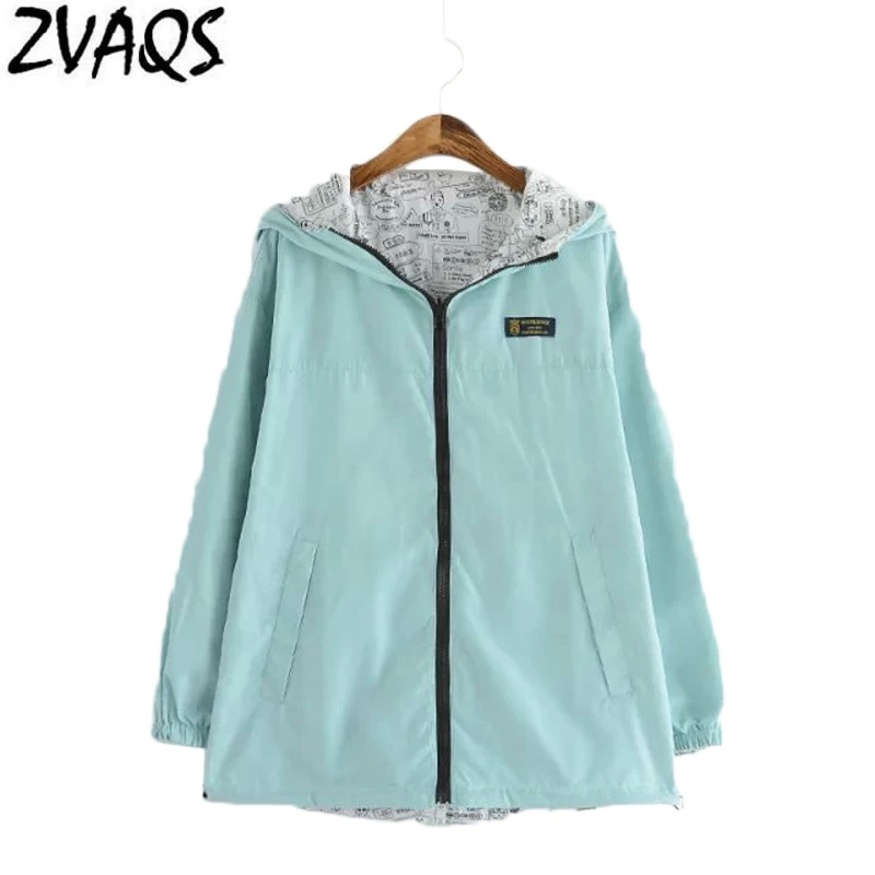 Spring Autumn New Fashion Women Bomber Jacket Pocket