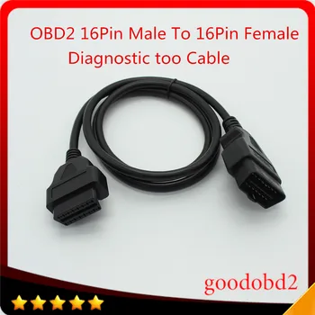 Car Diagnostic Cable OBD2 OBD Extension Cable OBD-2 16Pin Male To 16Pin Female OBD II Connector for OBD2 Diagnostic Tool Cable xhorse hds cable for honda diagnostic cable auto obd2 hds cable