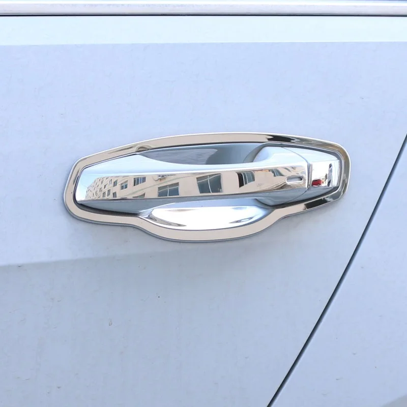 

Auto Door Handle Automobile Modified Decorative Personalized Upgraded Car Styling Parts Bright Sequins 18 19 FOR Skoda Kodiaq
